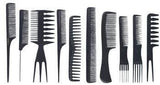 SHANY professional Comb set -10pcs - premium quality by SHANY Cosmetics