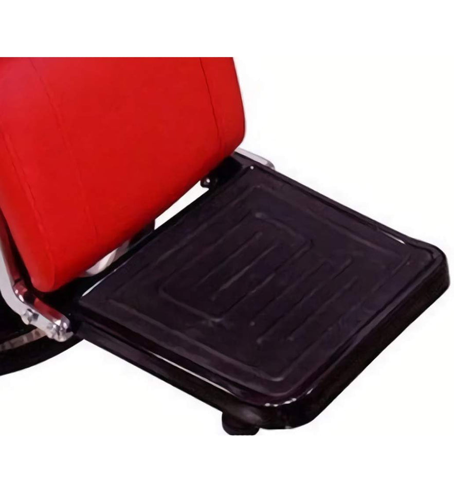 MercadoT Bioconfort Sillon de Barberia Sillon para Estetica Barbero Reclinable Giratorio Hidraulico Silla Barbería Peluquería Estilista Estética Barber Cómodo Excelente Calidad Rojo