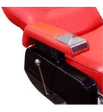 MercadoT Bioconfort Sillon de Barberia Sillon para Estetica Barbero Reclinable Giratorio Hidraulico Silla Barbería Peluquería Estilista Estética Barber Cómodo Excelente Calidad Rojo