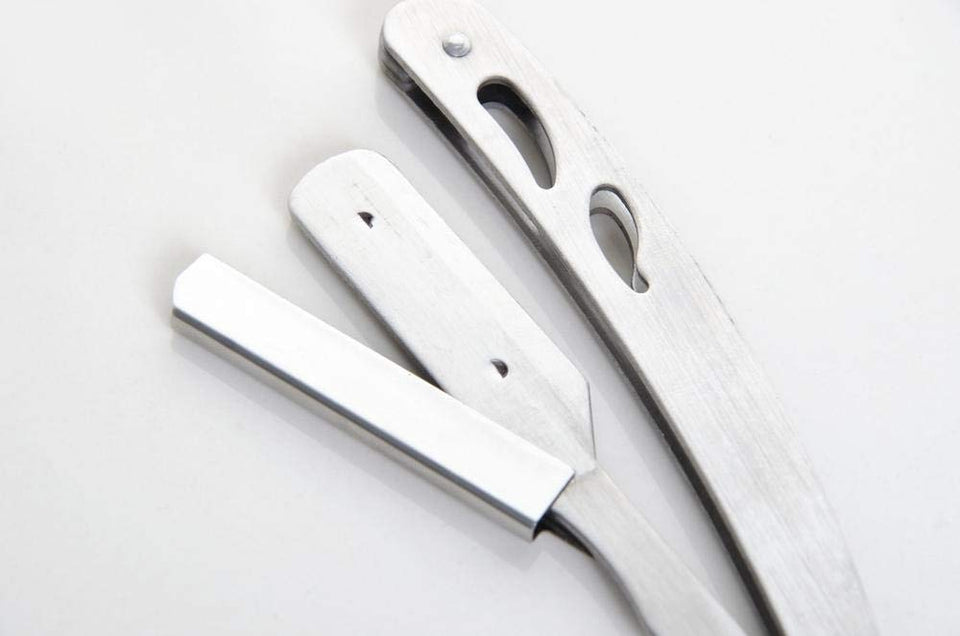 Set Tijeras Estilista Barbero Uso Profesional Acero - Plateado