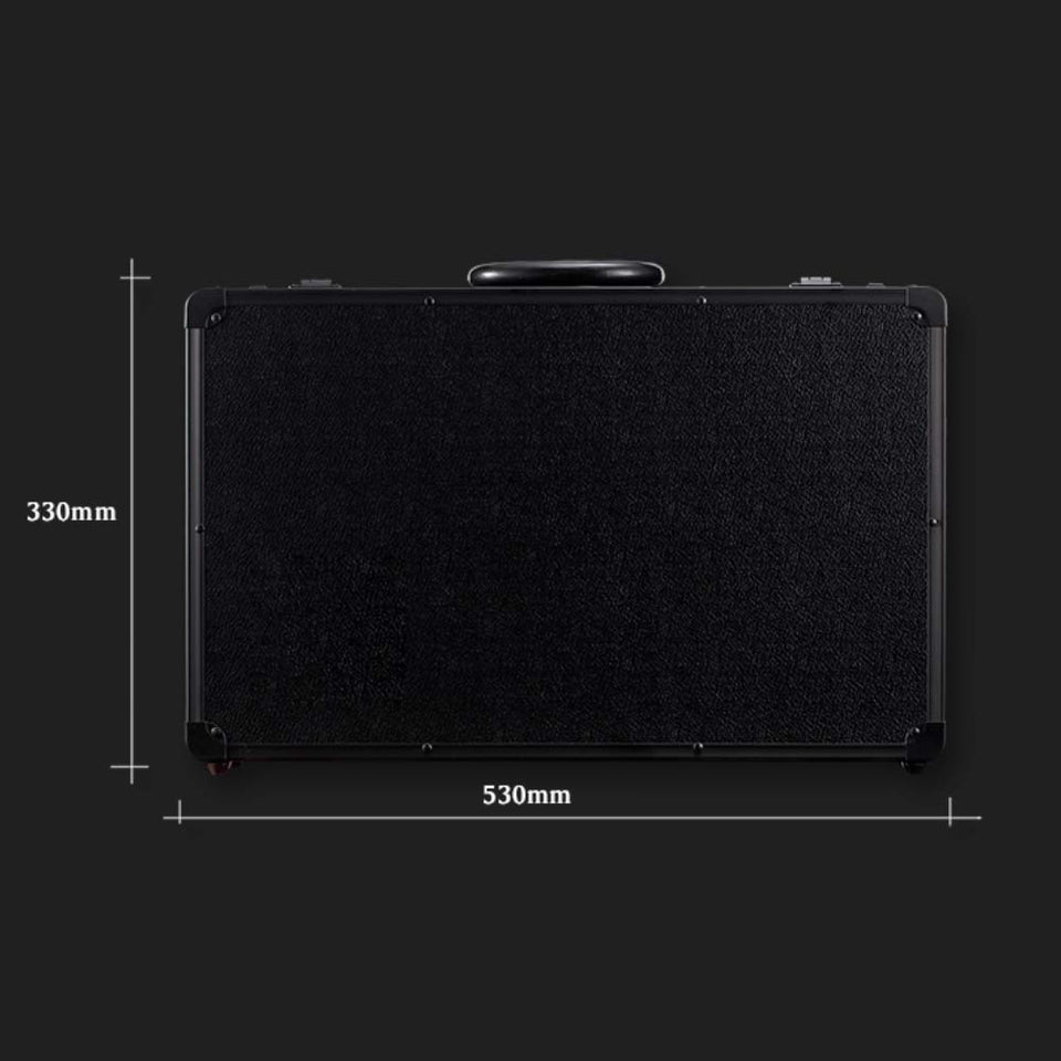 NACHEN Estilista de peluquería Peluquero Kit contraseña de Bloqueo Maleta Tijeras de peluquería Peluquería Caja de Almacenamiento Caja