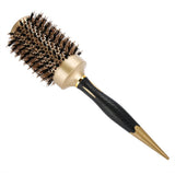 Peine portátil de cilindro de iones negativos, peine especial antiestático para estilista, adecuado para crear un peinado esponjoso / liso, peinado encantador
