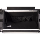 Sunrise I3364 Professional 4-in-1 Rolling Makeup Artist Cosmetic Train Case Organizer Storage, Krystal Black