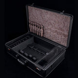 NACHEN Estilista de peluquería Peluquero Kit contraseña de Bloqueo Maleta Tijeras de peluquería Peluquería Caja de Almacenamiento Caja