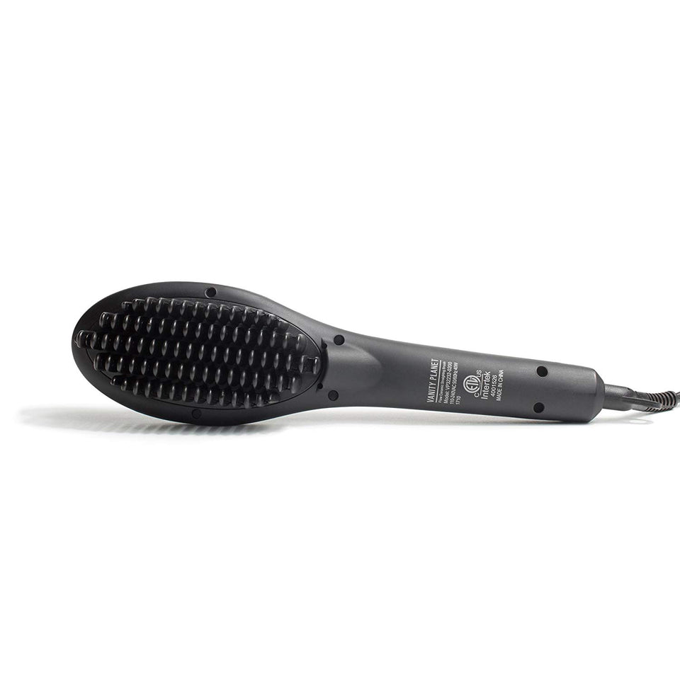 cepillo para polvo alisador de cerámica Vanity Planet Flow – Cerdas antiestáticas, tecnología iónica avanzada