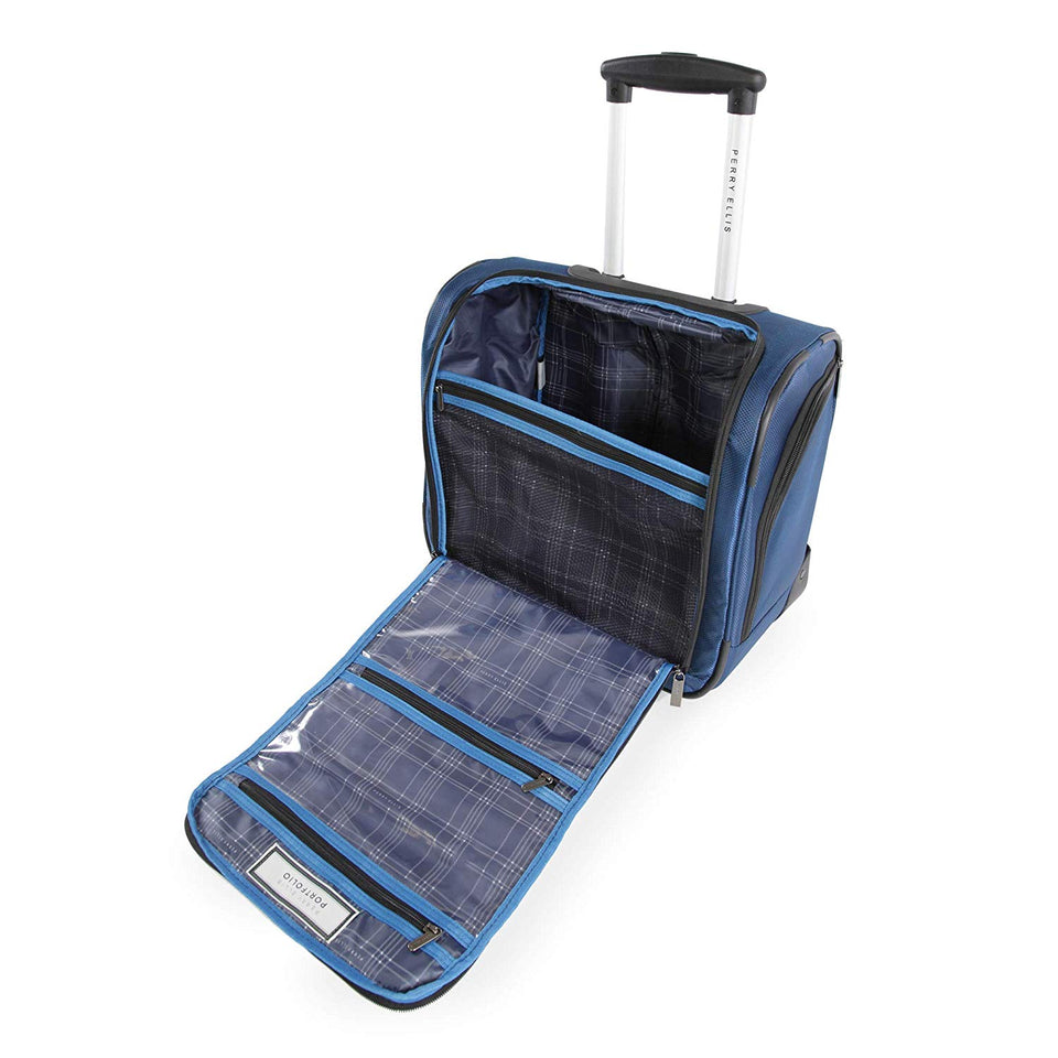 Perry Ellis Excess 9-pocket Under the Seat Carry-On Bag