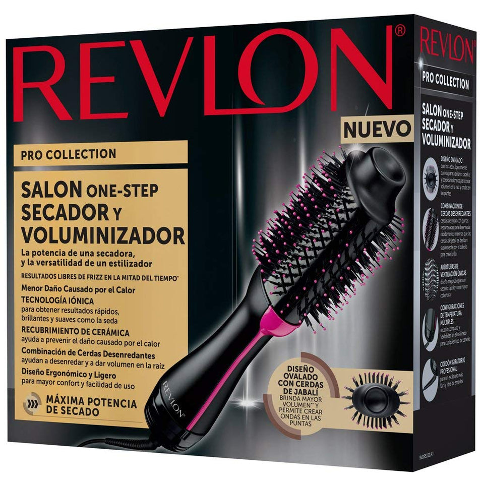 REVLON Salon One-Step Secador y Voluminizador, Negro