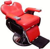 MercadoT Bioconfort Sillon de Barberia Sillon para Estetica Barbero Reclinable Giratorio Hidraulico Silla Barbería Peluquería Estilista Estética Barber Cómodo Excelente Calidad Rojo