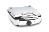 All-Clad 2100046968 99010GT Stainless Steel Belgian Waffle Maker with 7 Browning Settings, 4-Square, Silver