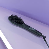 cepillo para polvo alisador de cerámica Vanity Planet Flow – Cerdas antiestáticas, tecnología iónica avanzada