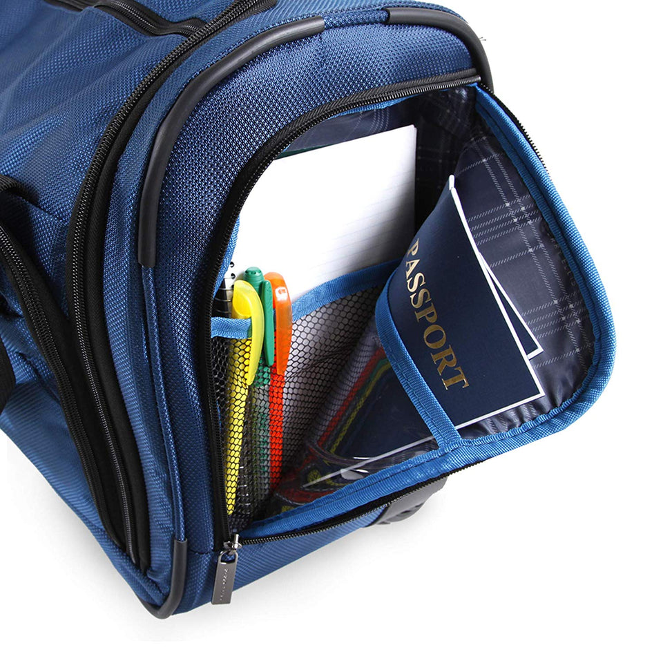 Perry Ellis Excess 9-pocket Under the Seat Carry-On Bag