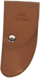 Cremo - Tijeras para barba y bigote de acero inoxidable con funda de transporte de piel sintético y peine para corte de pelo facial preciso, Tijeras para barba