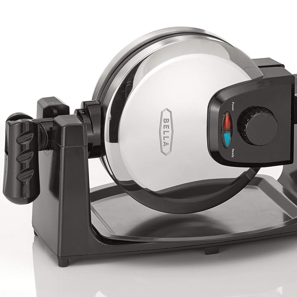 BELLA 13991 Rotating Waffle Maker, Polished Stainless Steel