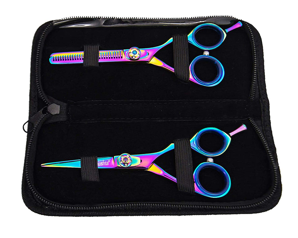Kit de tijeras para corte de cabello Profesional 5.5"