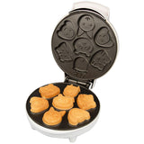 Animal Mini gofres (Maker- makes 7 Fun, diferentes Shaped tortitas – Electric antiadherente waffler es un gran regalo de Navidad