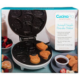 Animal Mini gofres (Maker- makes 7 Fun, diferentes Shaped tortitas – Electric antiadherente waffler es un gran regalo de Navidad