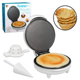 Waffle Cone and Bowl Maker- Homemade Ice Cream Wafflecones & Bowls in Minutes - with Roller and Bowl Press- Great Father's Day Gift!